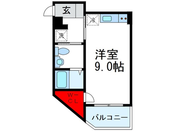 千里山イーストの物件間取画像